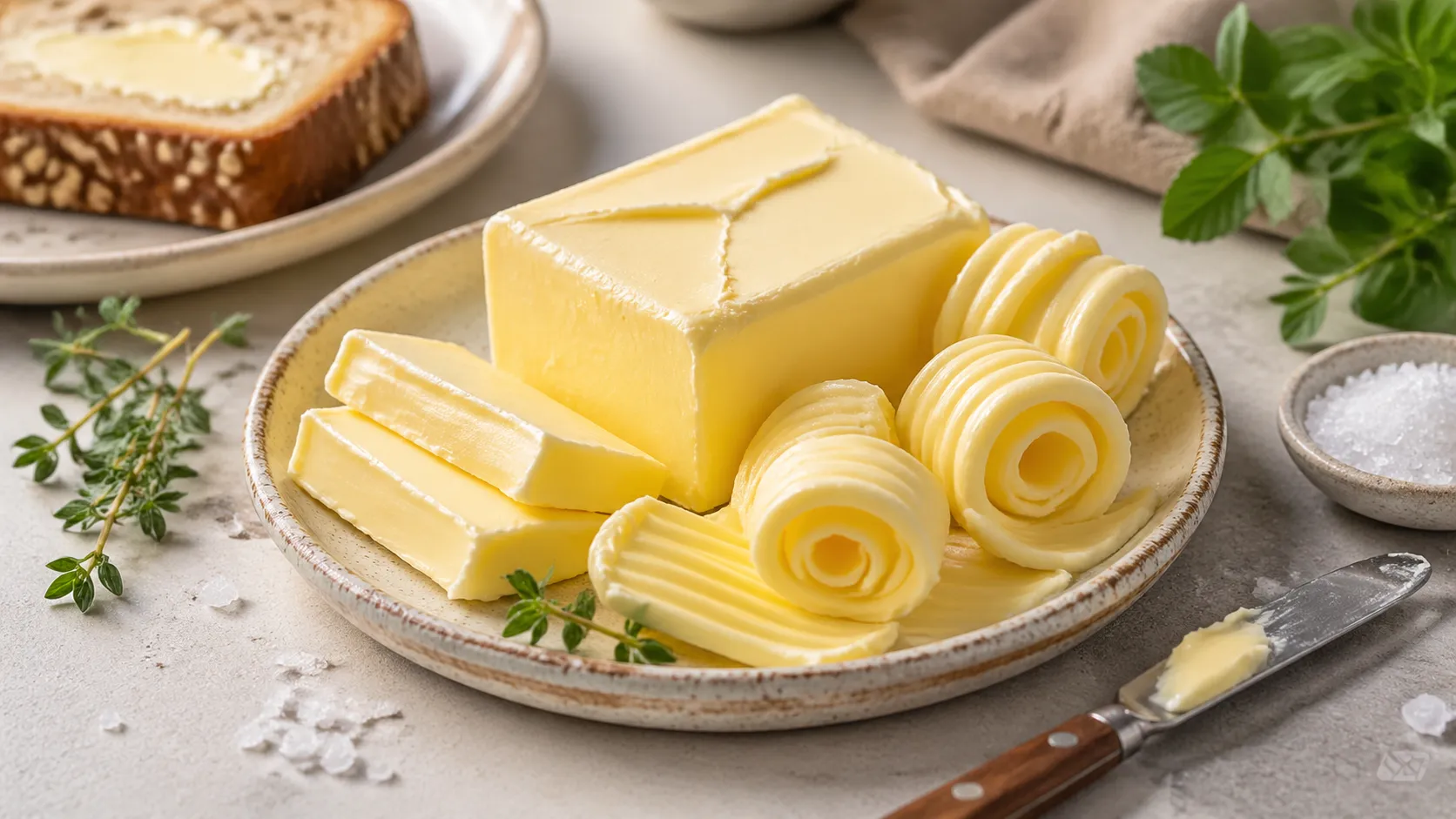 Keto food: butter (preferably grass-fed)