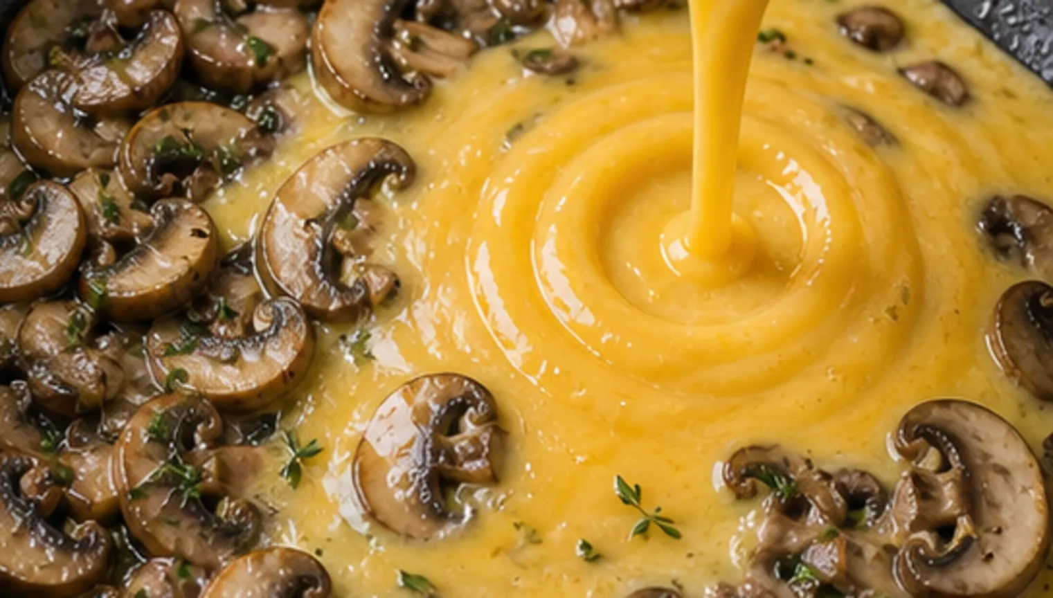 Zubereitungsschritt für Keto Mushroom Omelet with Gruyère and Herbs: 28 g Protein in 15 Minutes während der Keto-Rezeptzubereitung