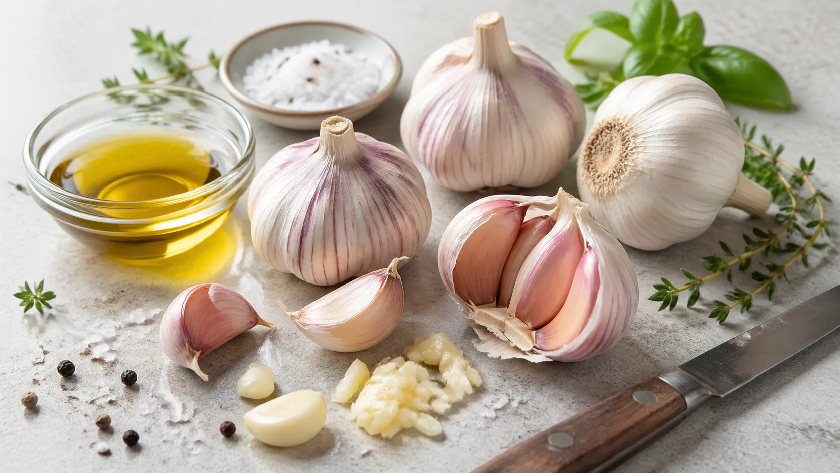 Keto food: garlic