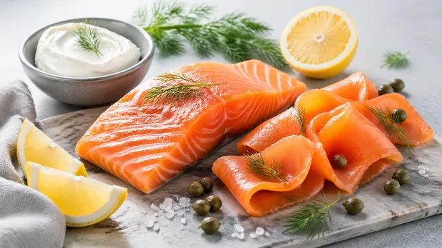 Keto food: salmon (fresh & smoked)