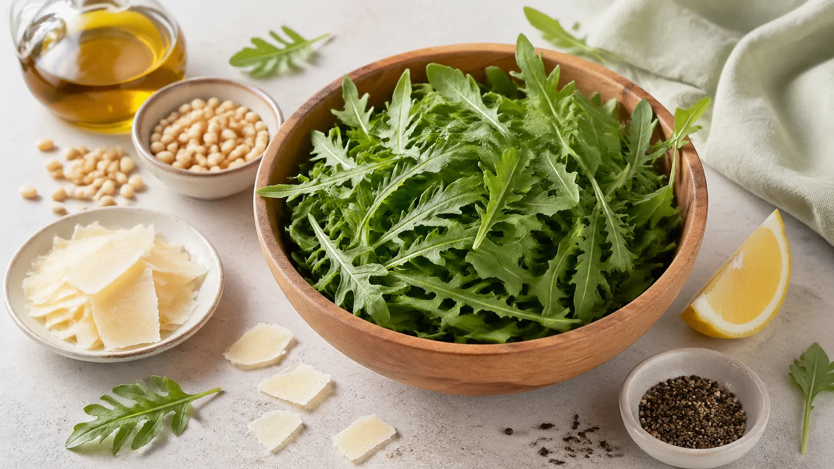 Keto food: arugula