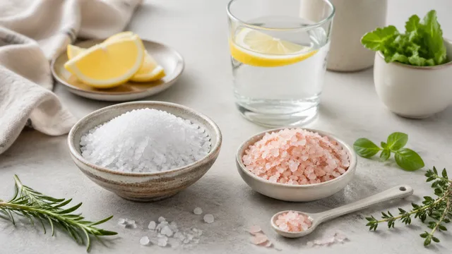 Keto food: salt (especially sea salt/rock salt)